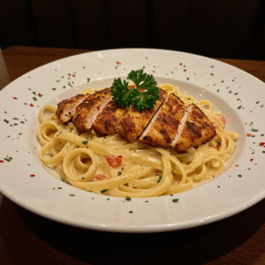 Cajun Chicken Alfredo Bowl